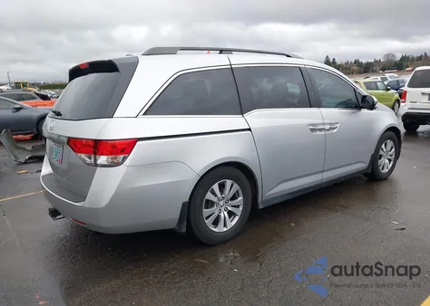 2014 Honda Odyssey Ex-L from USA, damaged, VIN 5FNRL5H69EB034550